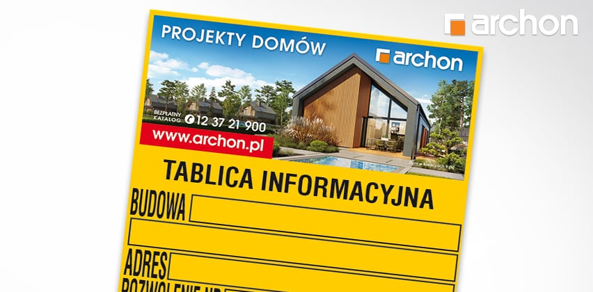 Tablica budowy - Zamów!