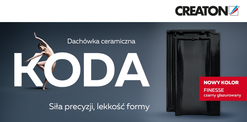 Siła precyzji, lekkość formy – dachówka ceramiczna KODA marki CREATON