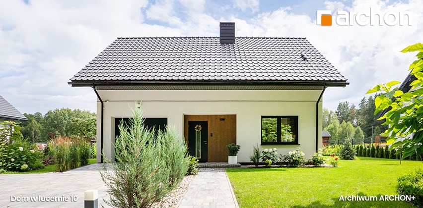 Dom w lucernie 10 – inspirująca realizacja małego domu z garażem