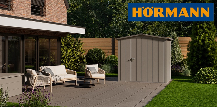 Sposób na porządek. Nowe domki ogrodowe w ofercie firmy Hörmann