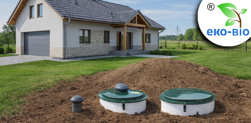 Jak działa przydomowa oczyszczalnia ścieków EKO-BIO 2500 i dlaczego sprawdza się w domach jednorodzinnych?