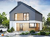 Nowoczesny „Dom w rododendronach 28” | NOWOŚĆ do 70 m2 zabudowy