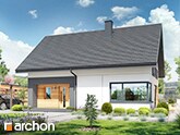 „Dom w malinówkach 30 (E) OZE” | Nowoczesny projekt domu o prostej bryle z poddaszem użytkowym 