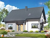 „Dom w jabłonkach 4 (E) OZE” | Projekt domu z wentylacją mechaniczną i pompą ciepła w standardzie 